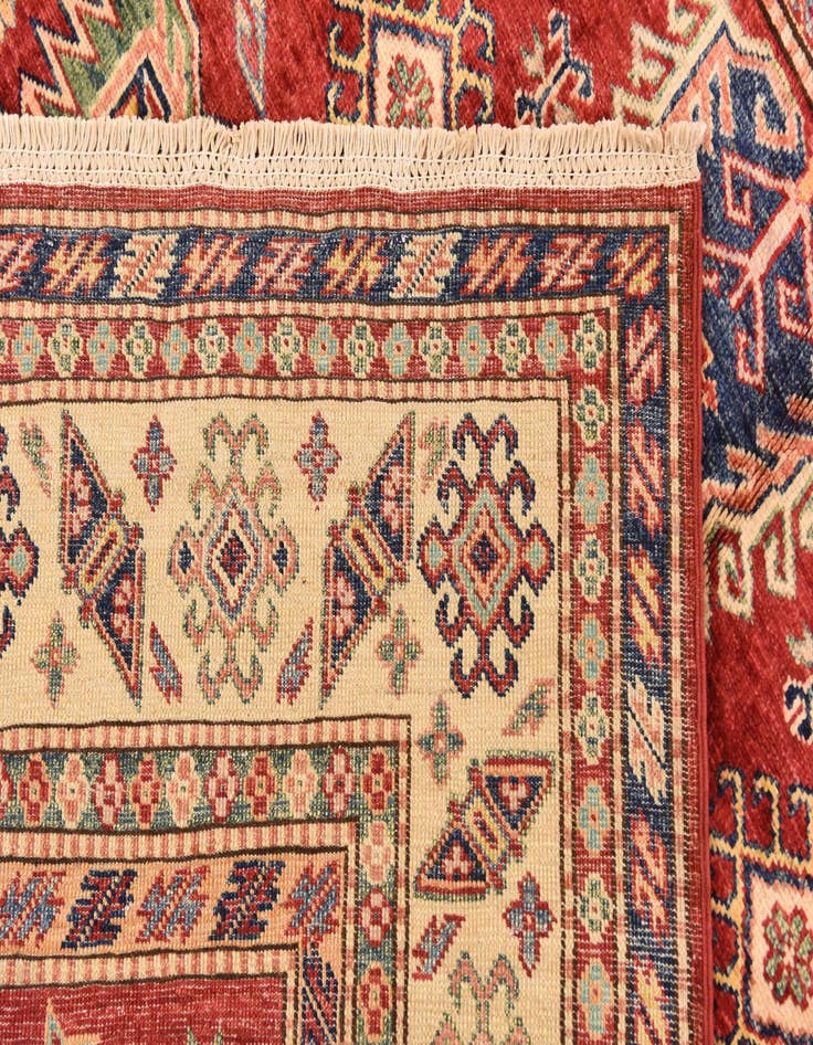 Detail image of 5' 7 x 7' 9  Hand Knotted Kazak Oriental Rug
