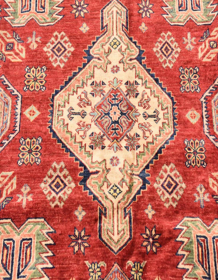 Detail image of 5' 7 x 7' 9  Hand Knotted Kazak Oriental Rug
