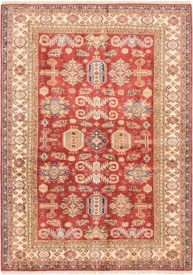Detail image of 170cm x 235cm anudado a mano Kazak Alfombra Oriental