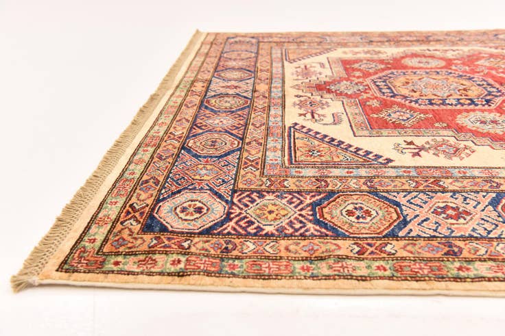 Detail image of 5' 10 x 7' 8 Hand Knotted Kazak Oriental Rug