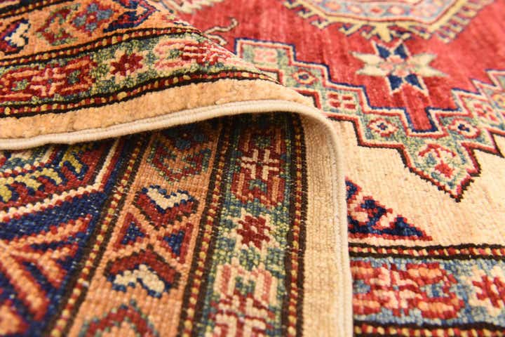 5' 10 x 7' 8 Hand Knotted Kazak Oriental Rug
