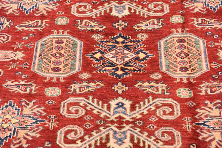 5' 7 x 7' 11 Hand Knotted Kazak Oriental Rug
