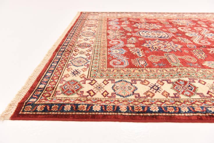 Detail image of 5' 7 x 7' 11 Hand Knotted Kazak Oriental Rug