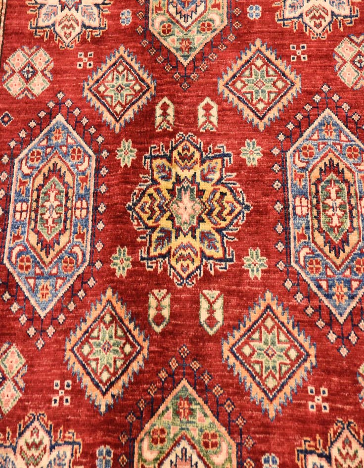 Detail image of 5' 9 x 8' 2  Hand Knotted Kazak Oriental Rug
