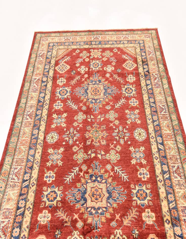 Detail image of 5' 7 x 8' 4  Hand Knotted Kazak Oriental Rug