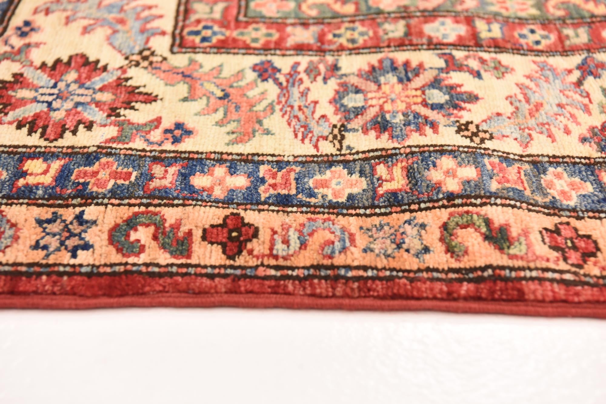 5' 11 x 7' 10 Hand Knotted Kazak Oriental Rug