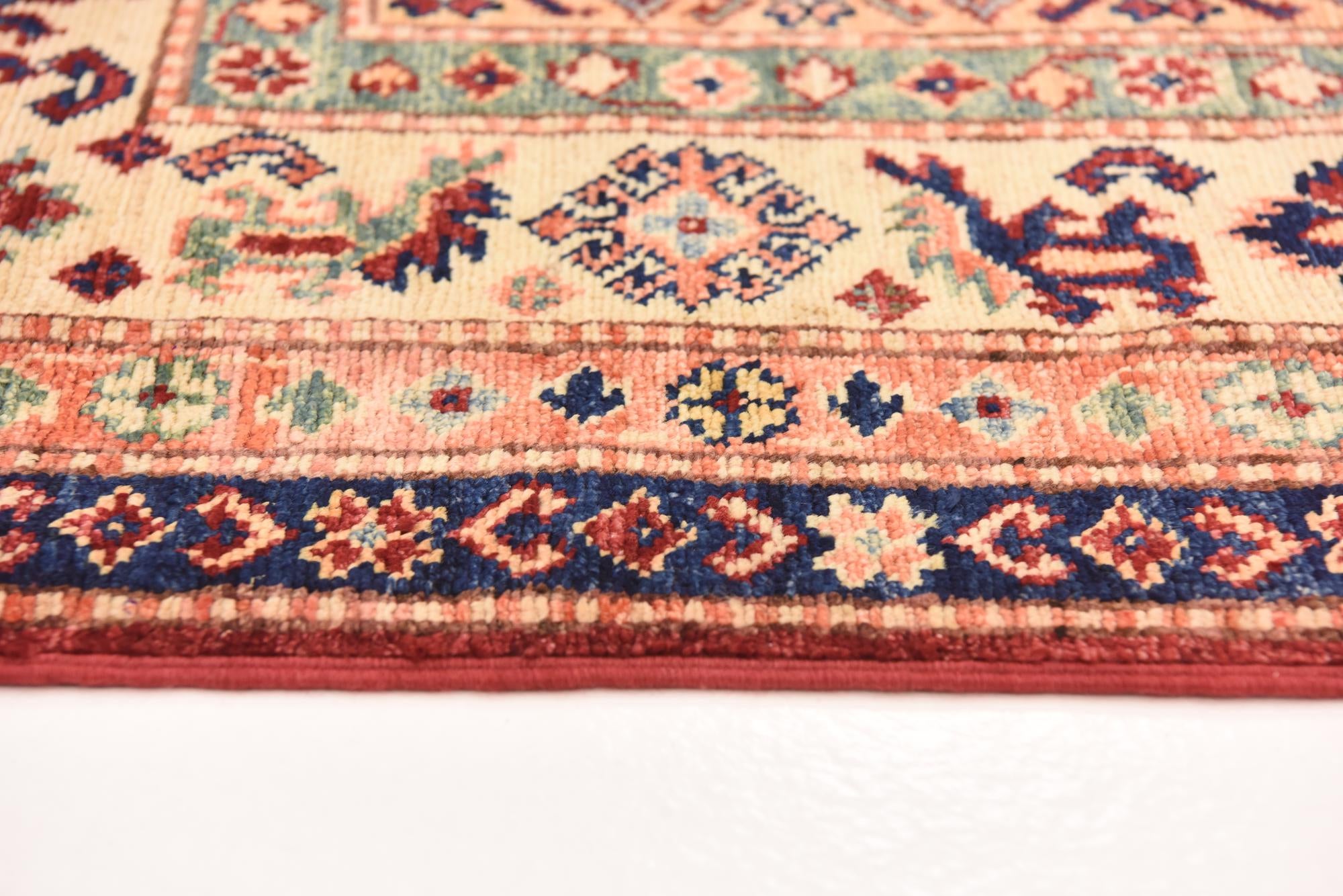 5' 7 x 7' 11 Hand Knotted Kazak Oriental Rug