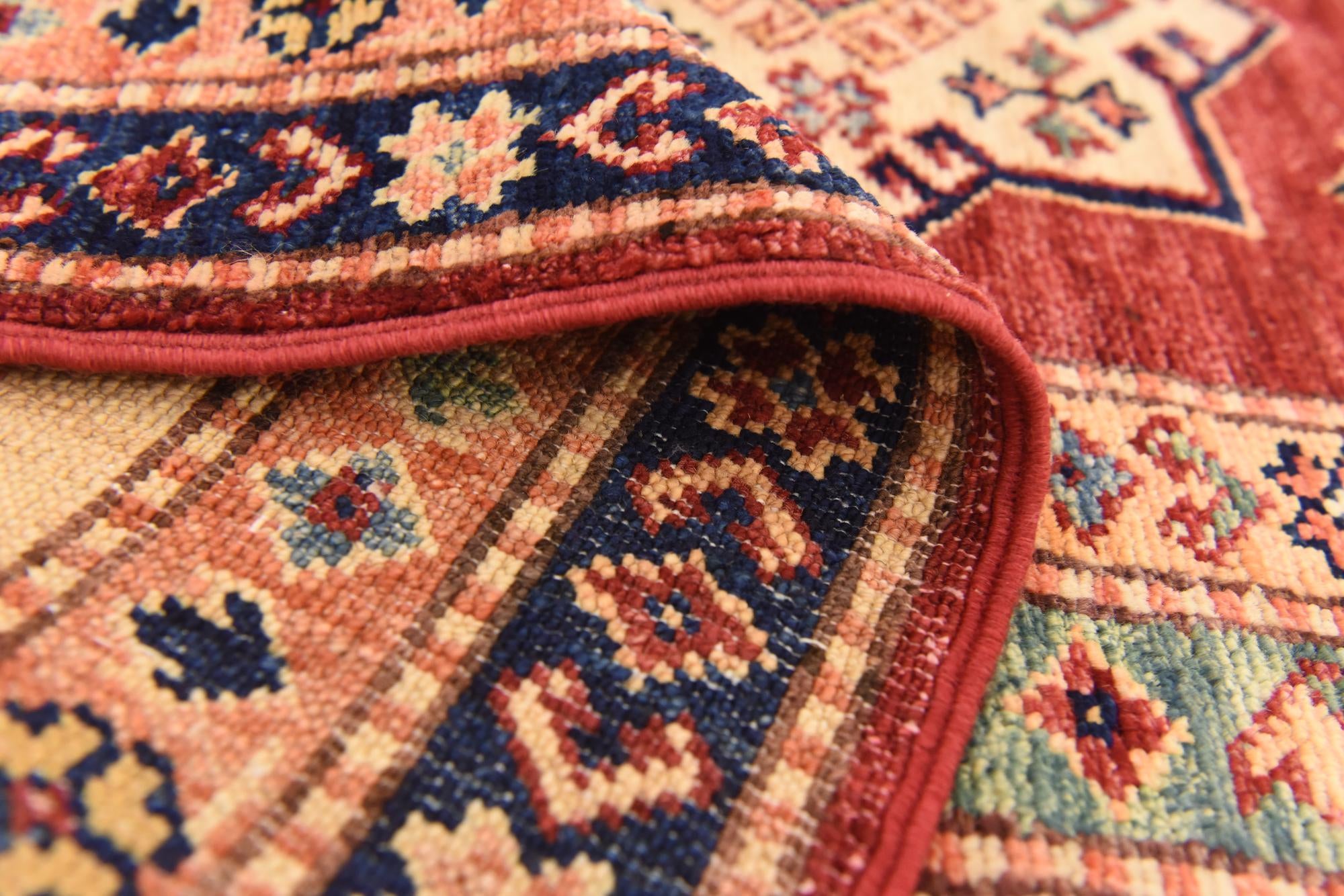 5' 7 x 7' 11 Hand Knotted Kazak Oriental Rug