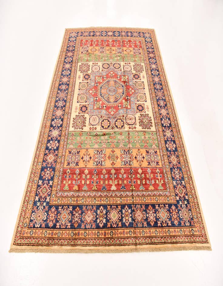 Detail image of 5' 11 x 8' 1 Hand Knotted Kazak Oriental Rug