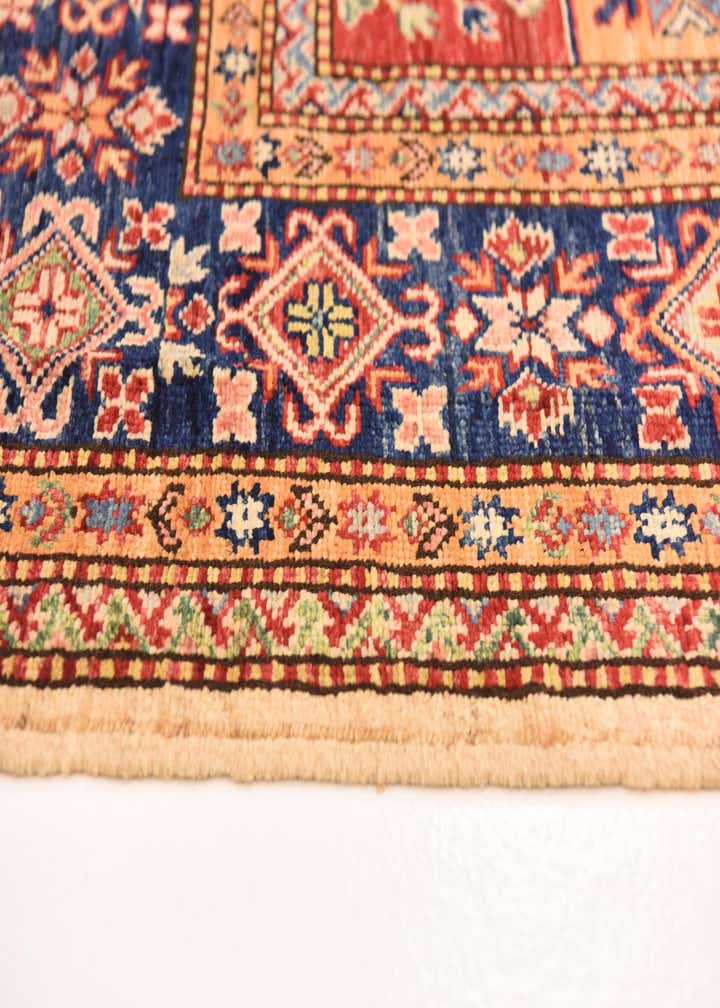 5' 11 x 8' 1 Hand Knotted Kazak Oriental Rug