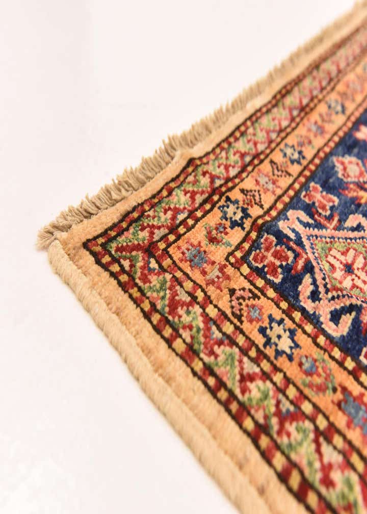5' 11 x 8' 1 Hand Knotted Kazak Oriental Rug