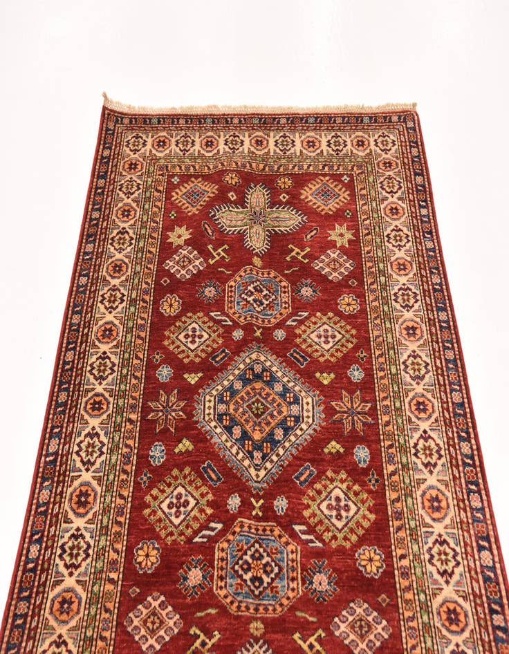 Detail image of 3' 10 x 6'  Hand Knotted Kazak Oriental Rug