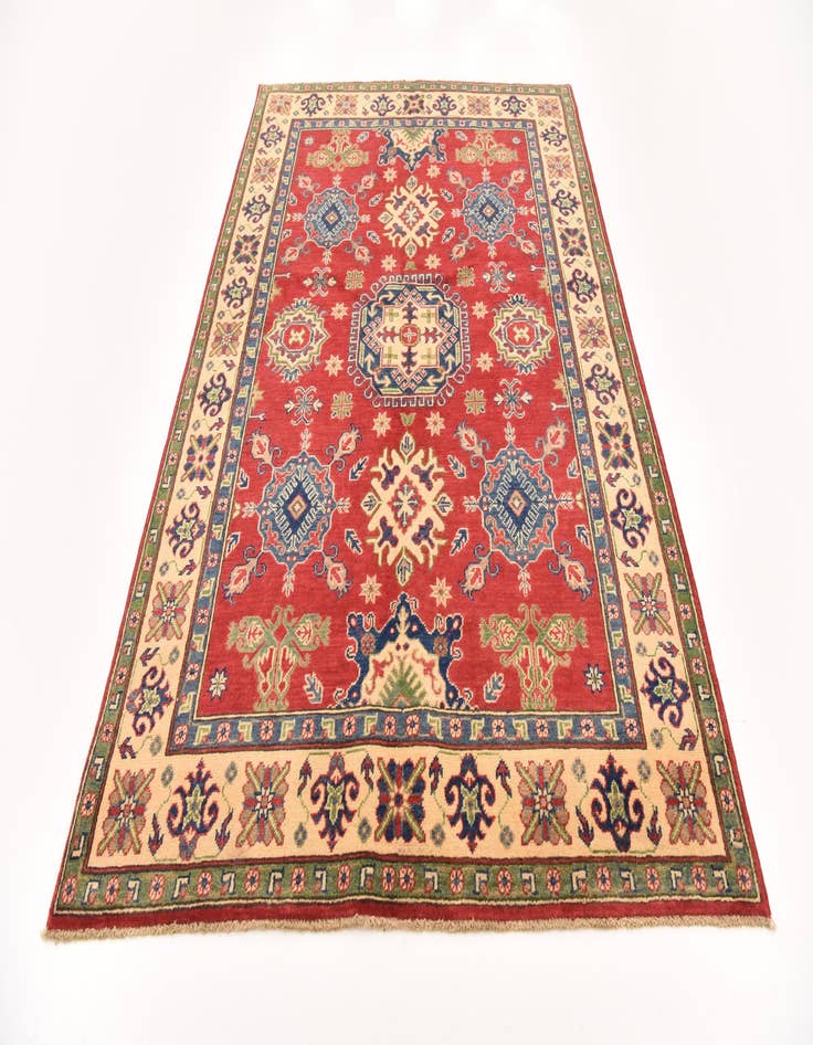 Detail image of 5' x 7' 4  Hand Knotted Kazak Rug