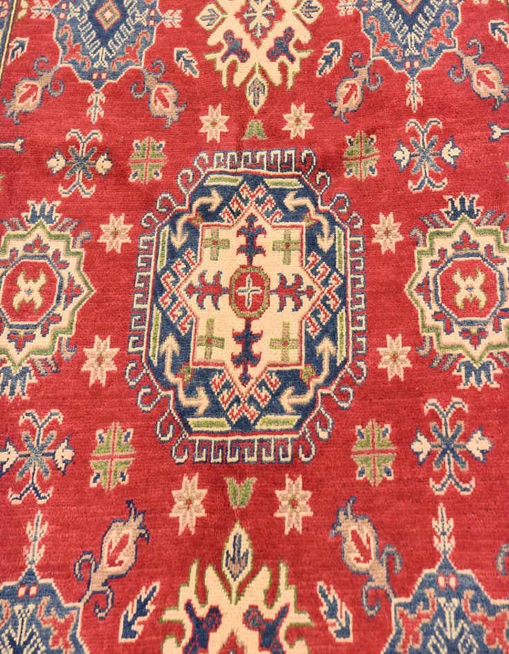 Detail image of 5' x 7' 4  Hand Knotted Kazak Rug