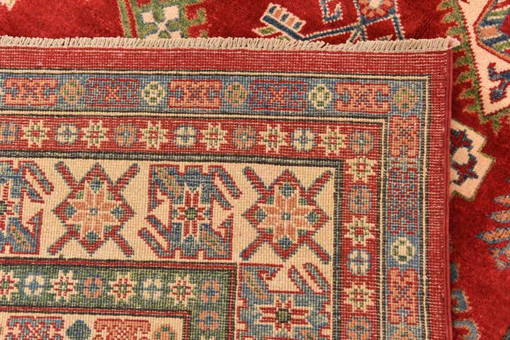 6' 6 x 9' 9 Hand Knotted Kazak Rug