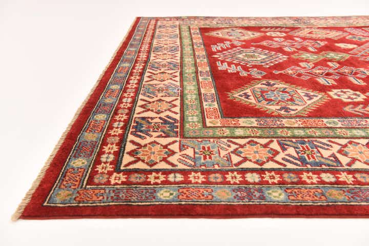 6' 6 x 9' 9 Hand Knotted Kazak Rug