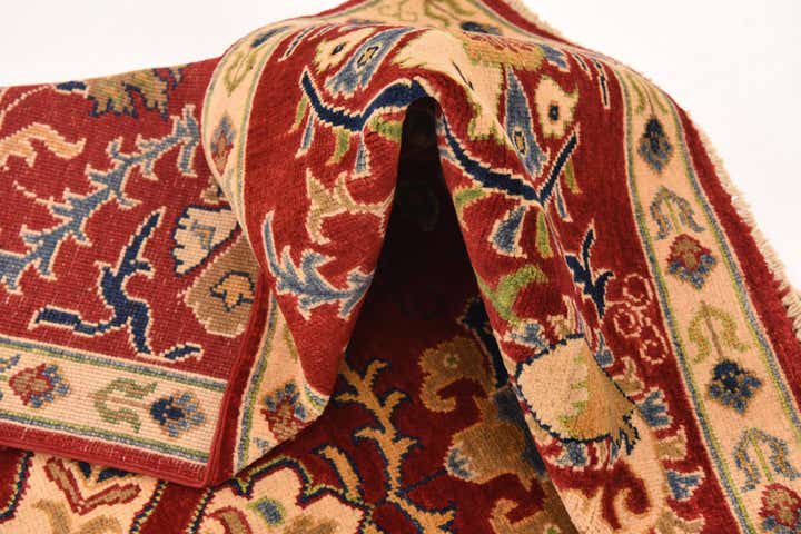 5' 2 x 7' 3 Hand Knotted Kazak Rug