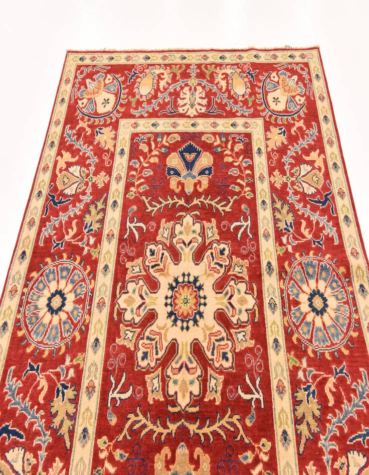 Detail image of 5' 2 x 7' 3  Hand Knotted Kazak Rug