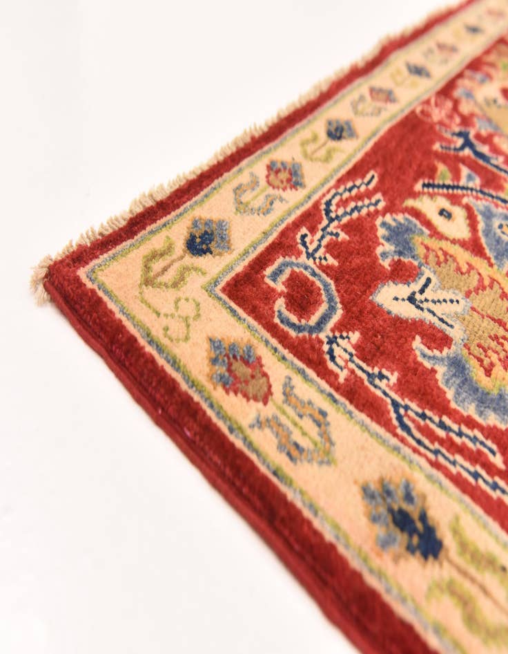 Detail image of 5' 2 x 7' 3  Hand Knotted Kazak Rug