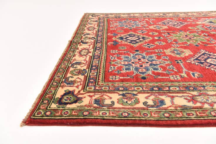 Detail image of 5' x 6' 10 Hand Knotted Kazak Rug