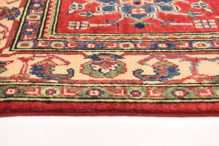 Detail image of 5' x 6' 10 Hand Knotted Kazak Rug