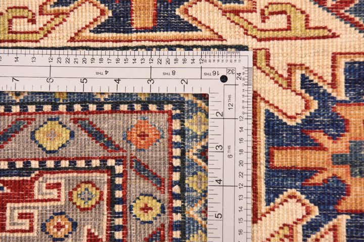 5' 8 x 8' 2 Hand Knotted Kazak Oriental Rug