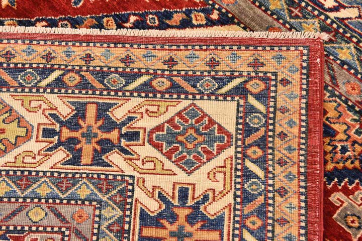 5' 8 x 8' 2 Hand Knotted Kazak Oriental Rug