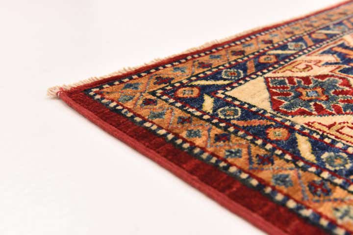 5' 8 x 8' 2 Hand Knotted Kazak Oriental Rug