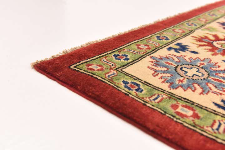 6' 7 x 9' 7 Hand Knotted Kazak Rug