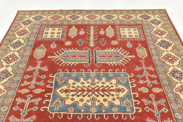 180cm x 270cm Handgeknüpft Kazak Teppich