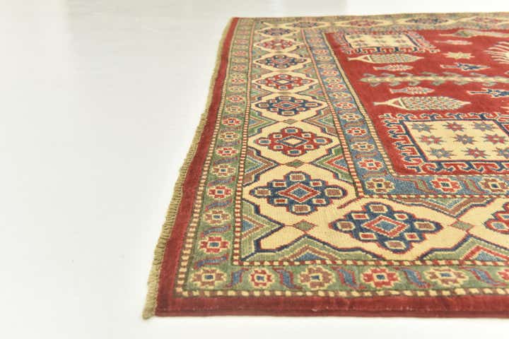 180cm x 270cm Handgeknüpft Kazak Teppich