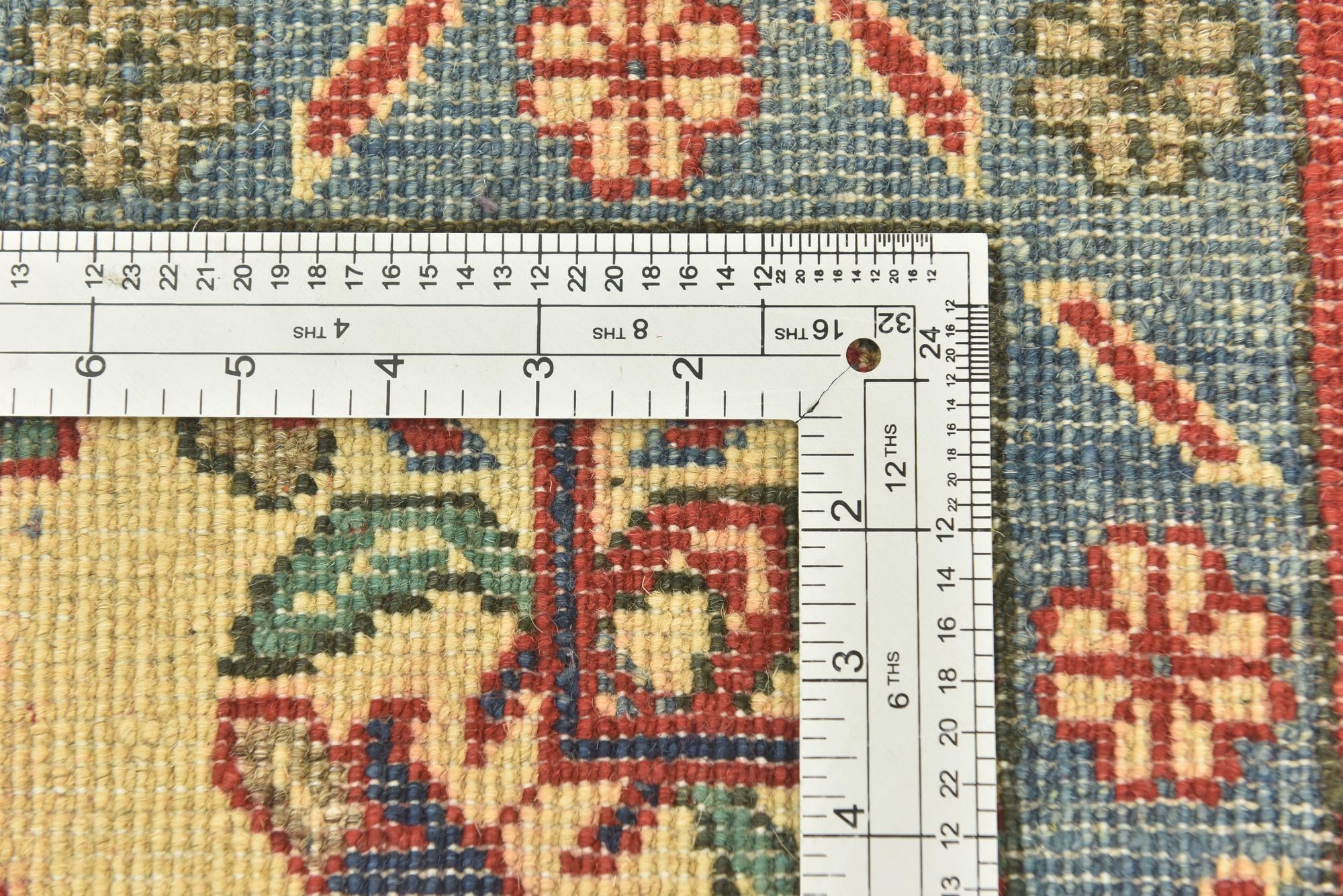 4' 10 x 7' 2 Hand Knotted Kazak Rug