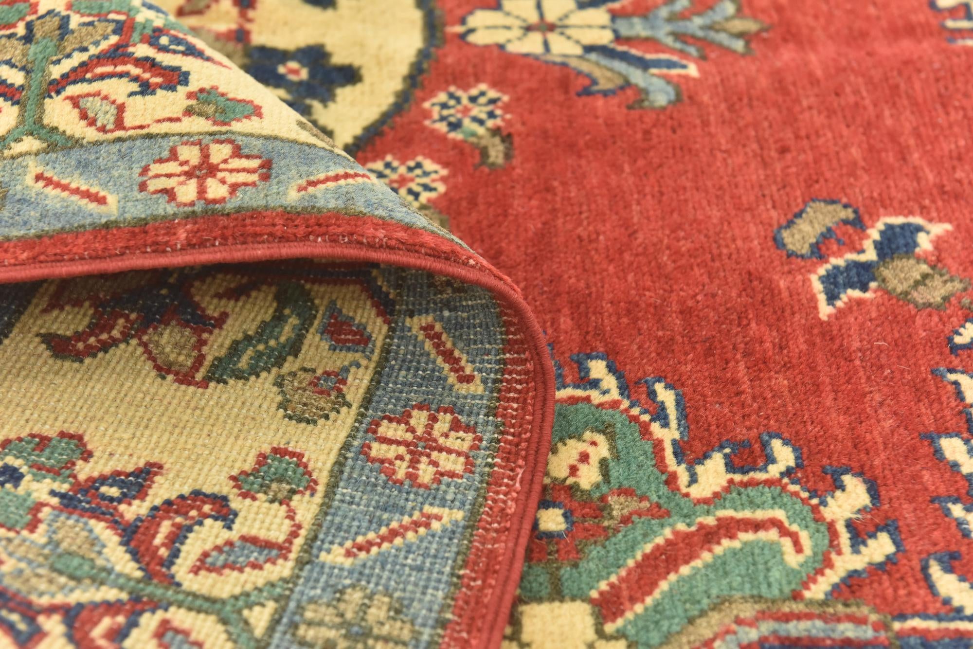4' 10 x 7' 2 Hand Knotted Kazak Rug