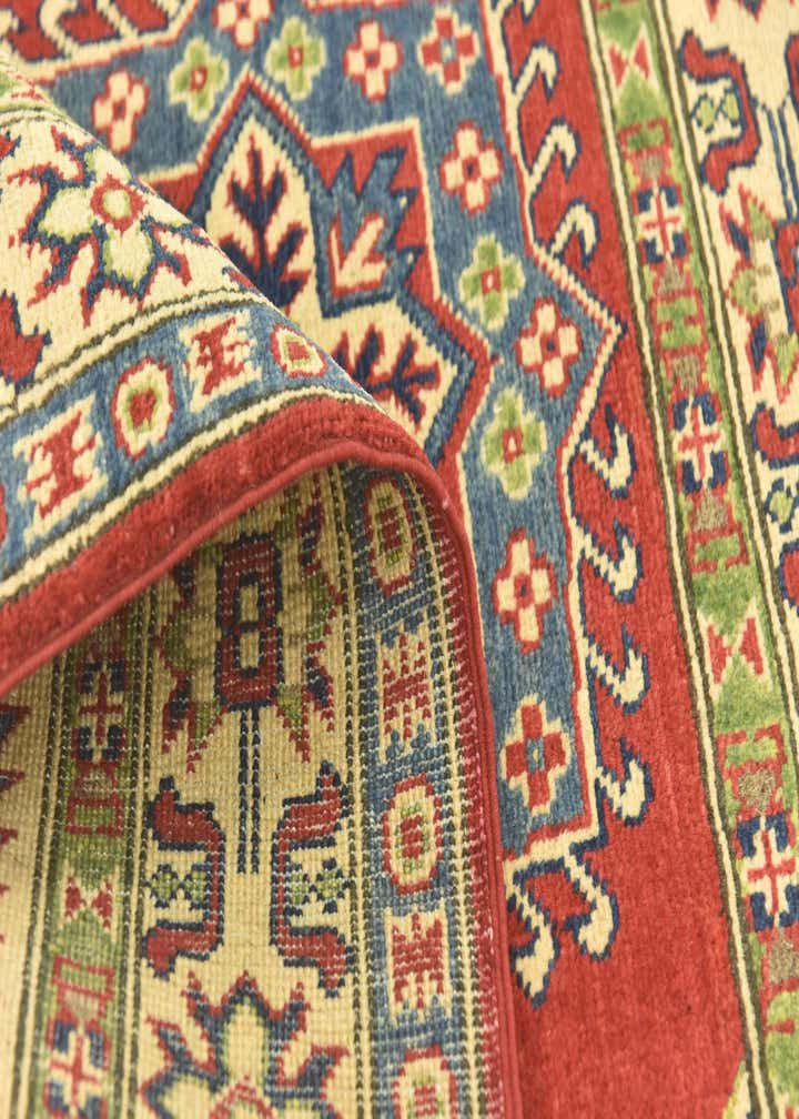 4' x 5' 9 Hand Knotted Kazak Rug