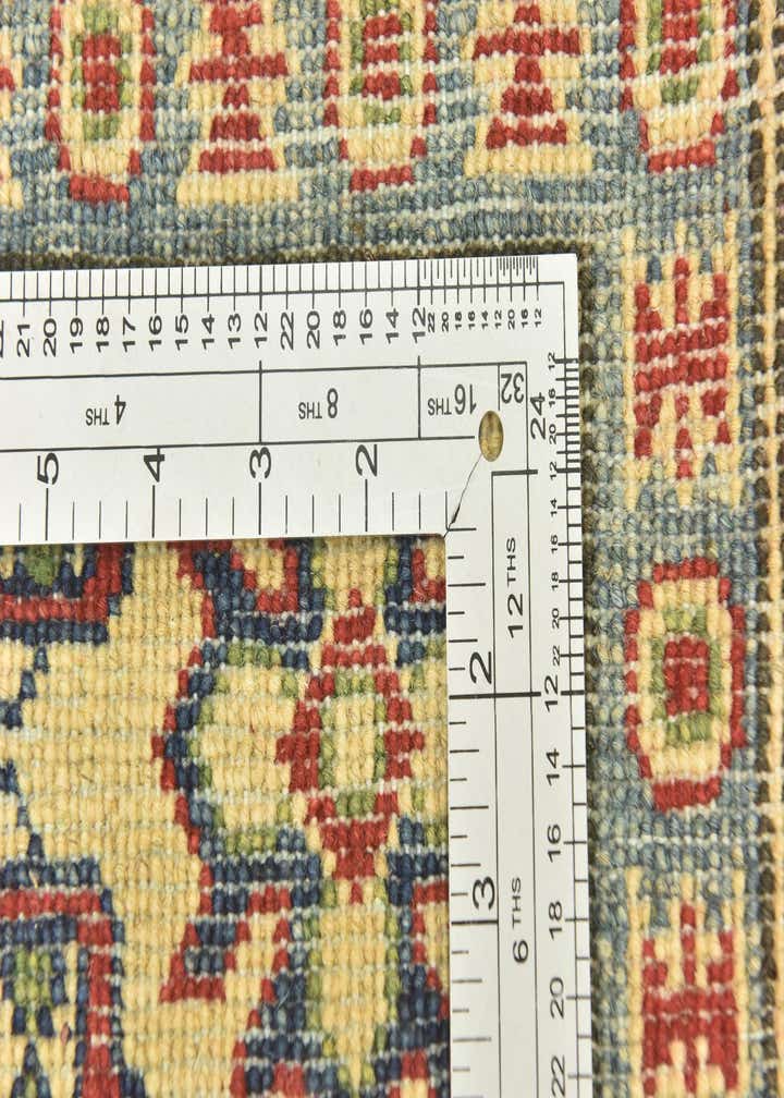 4' x 5' 9 Hand Knotted Kazak Rug