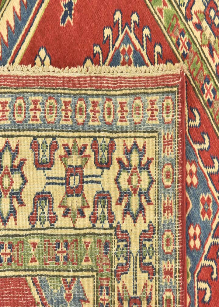 4' x 5' 9 Hand Knotted Kazak Rug
