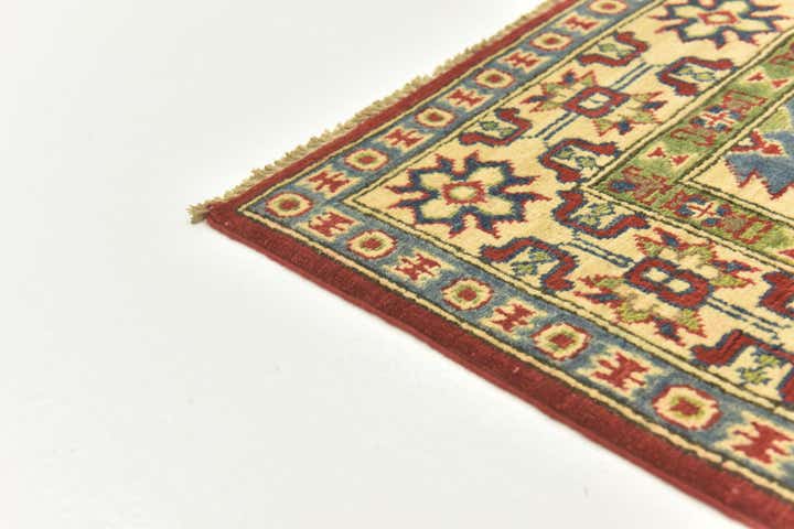 4' x 5' 9 Hand Knotted Kazak Rug