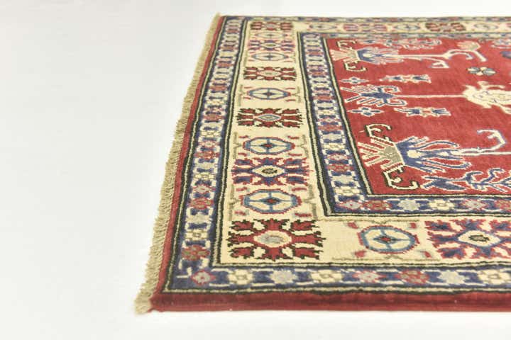3' 10 x 5' 10 Hand Knotted Kazak Rug
