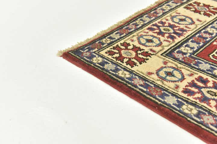3' 10 x 5' 10 Hand Knotted Kazak Rug