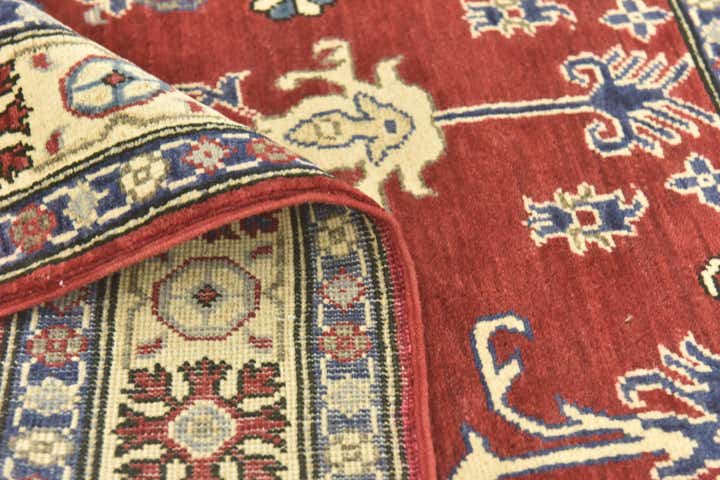 3' 10 x 5' 10 Hand Knotted Kazak Rug