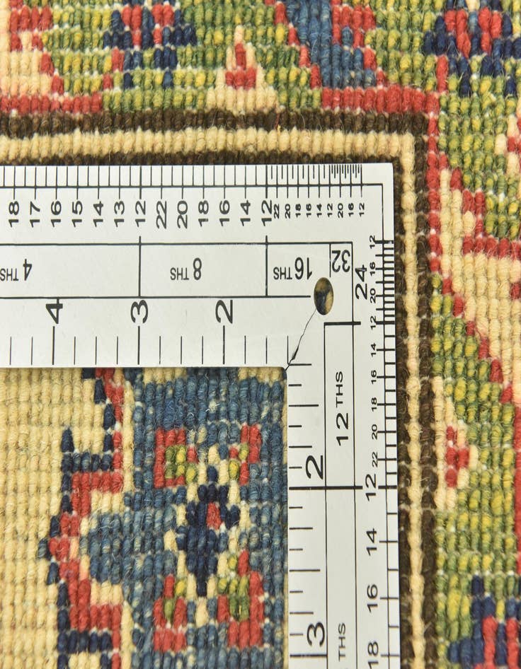 Detail image of 4' x 6' 2  Hand Knotted Kazak Rug