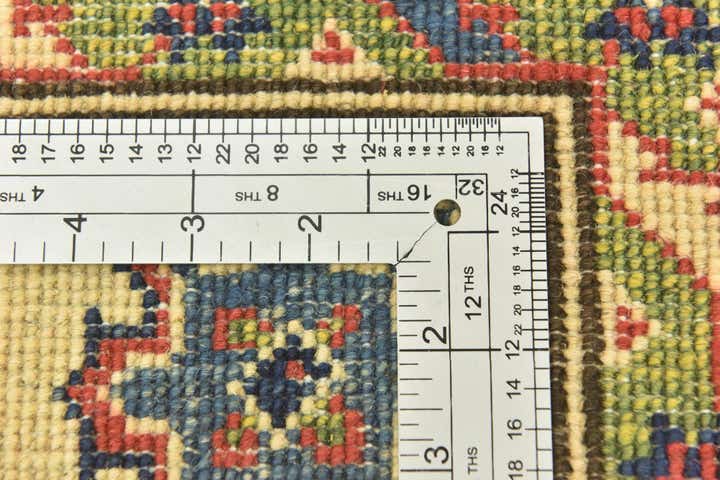 4' x 6' 2 Hand Knotted Kazak Rug