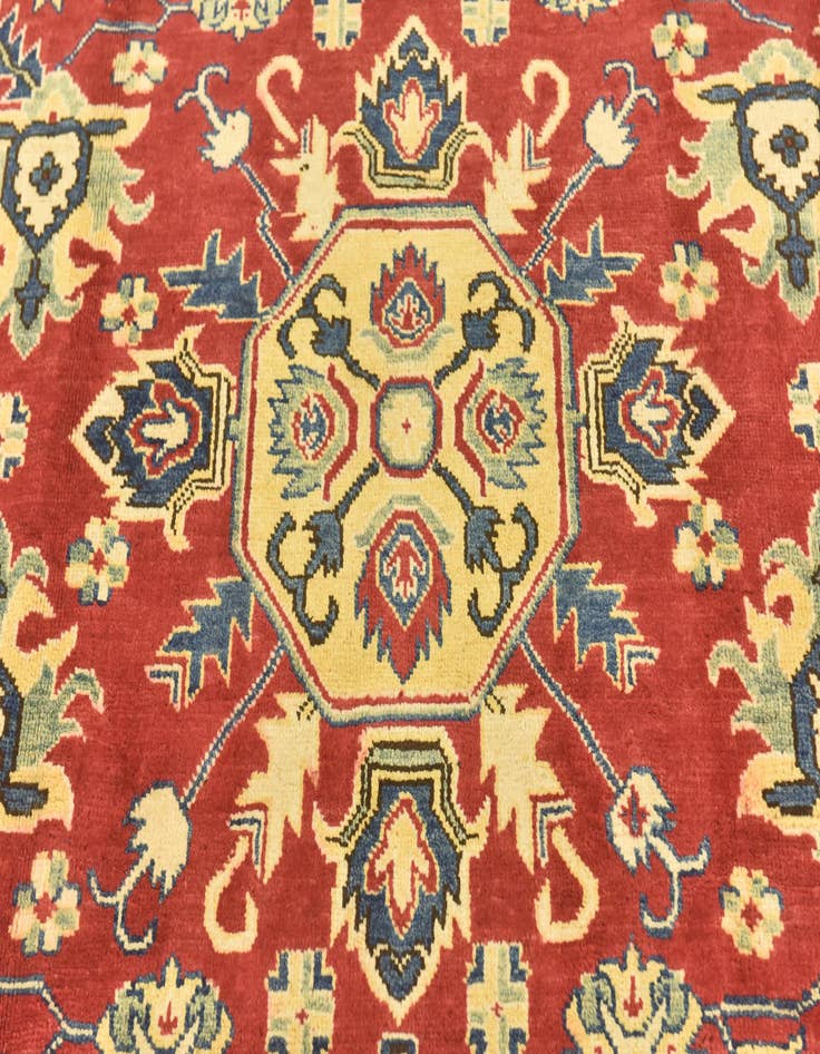 Detail image of 6' 7 x 9' 5  Hand Knotted Kazak Rug
