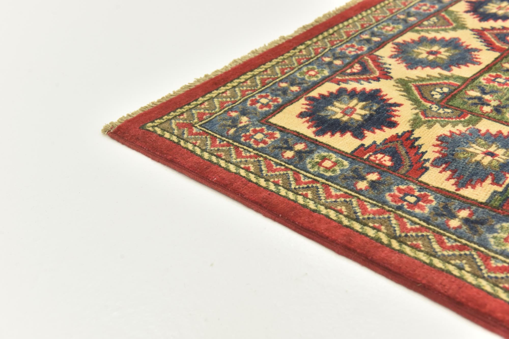 6' 6 x 9' 7 Hand Knotted Kazak Rug