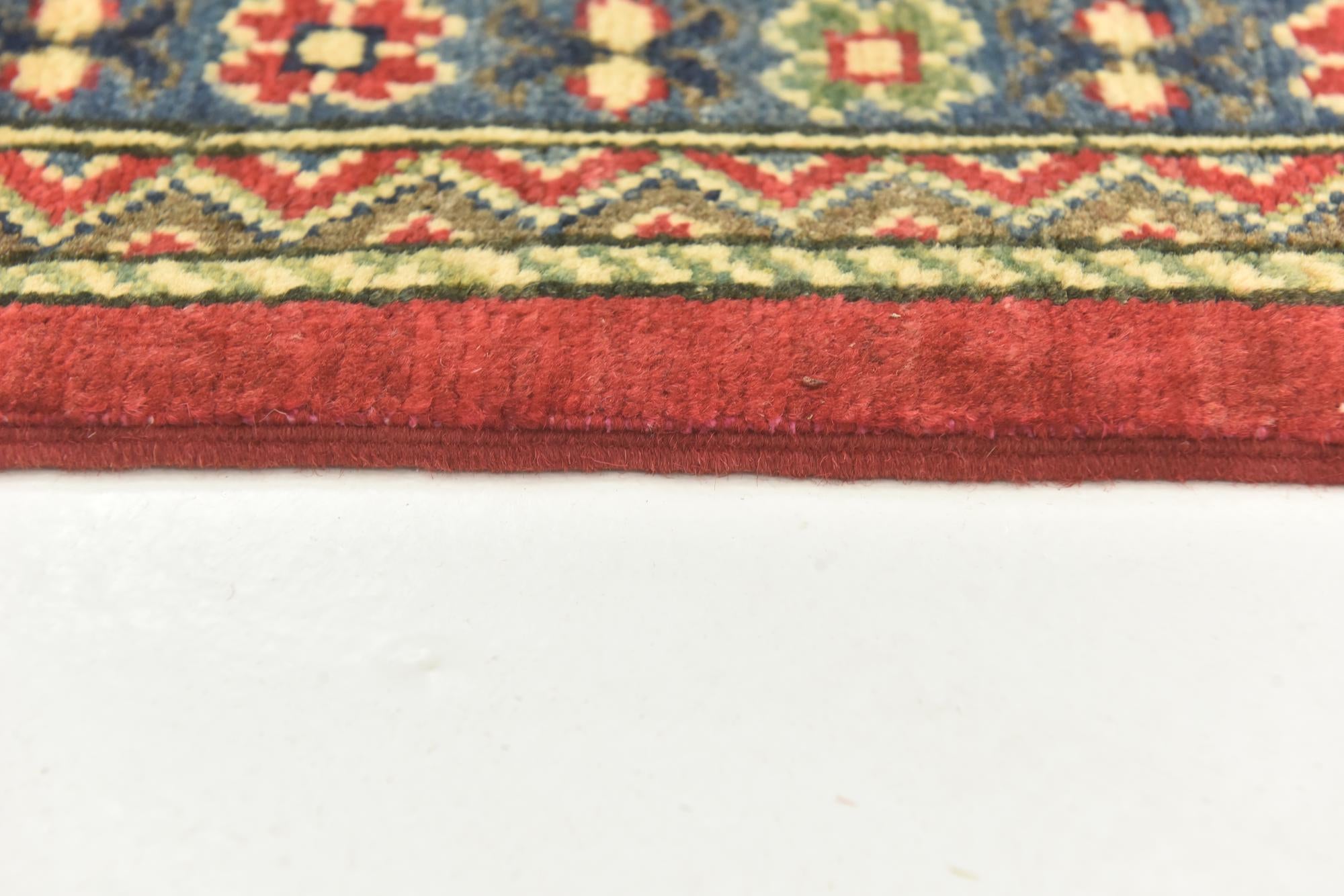 6' 6 x 9' 7 Hand Knotted Kazak Rug