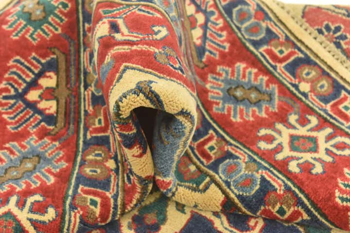 6' 8 x 9' 4 Hand Knotted Kazak Rug