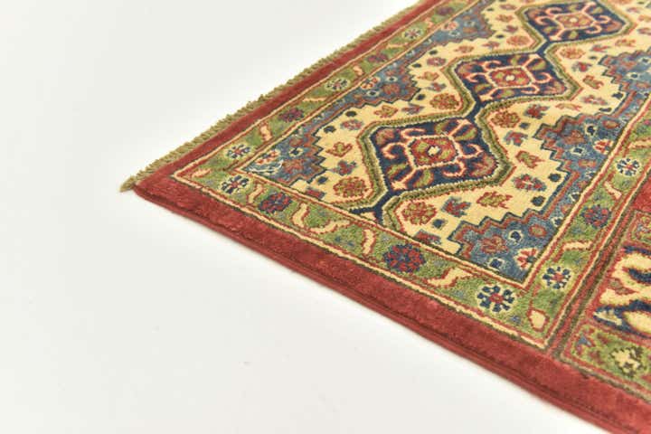6' 7 x 9' 7 Hand Knotted Kazak Rug