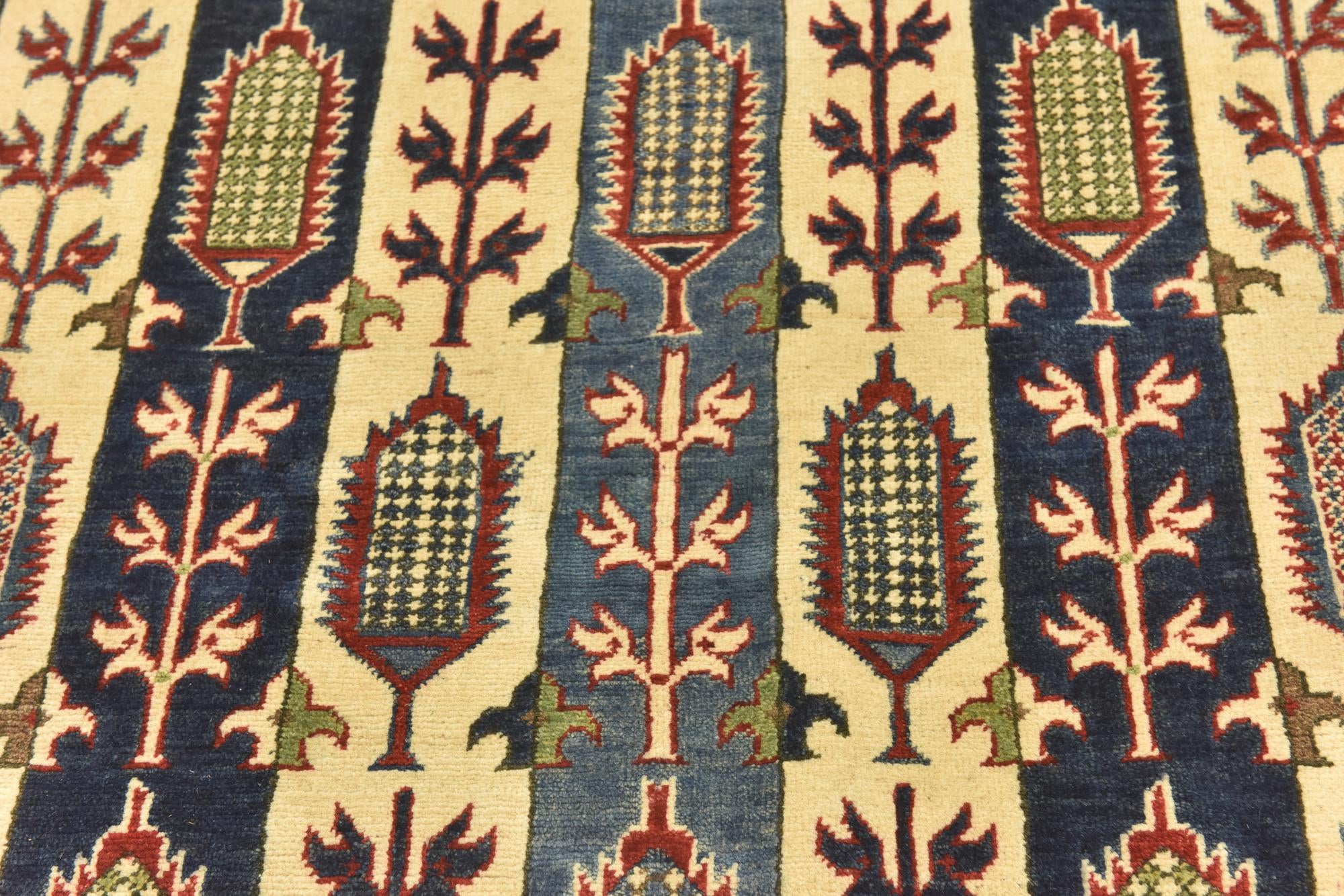 6' 7 x 9' 7 Hand Knotted Kazak Rug
