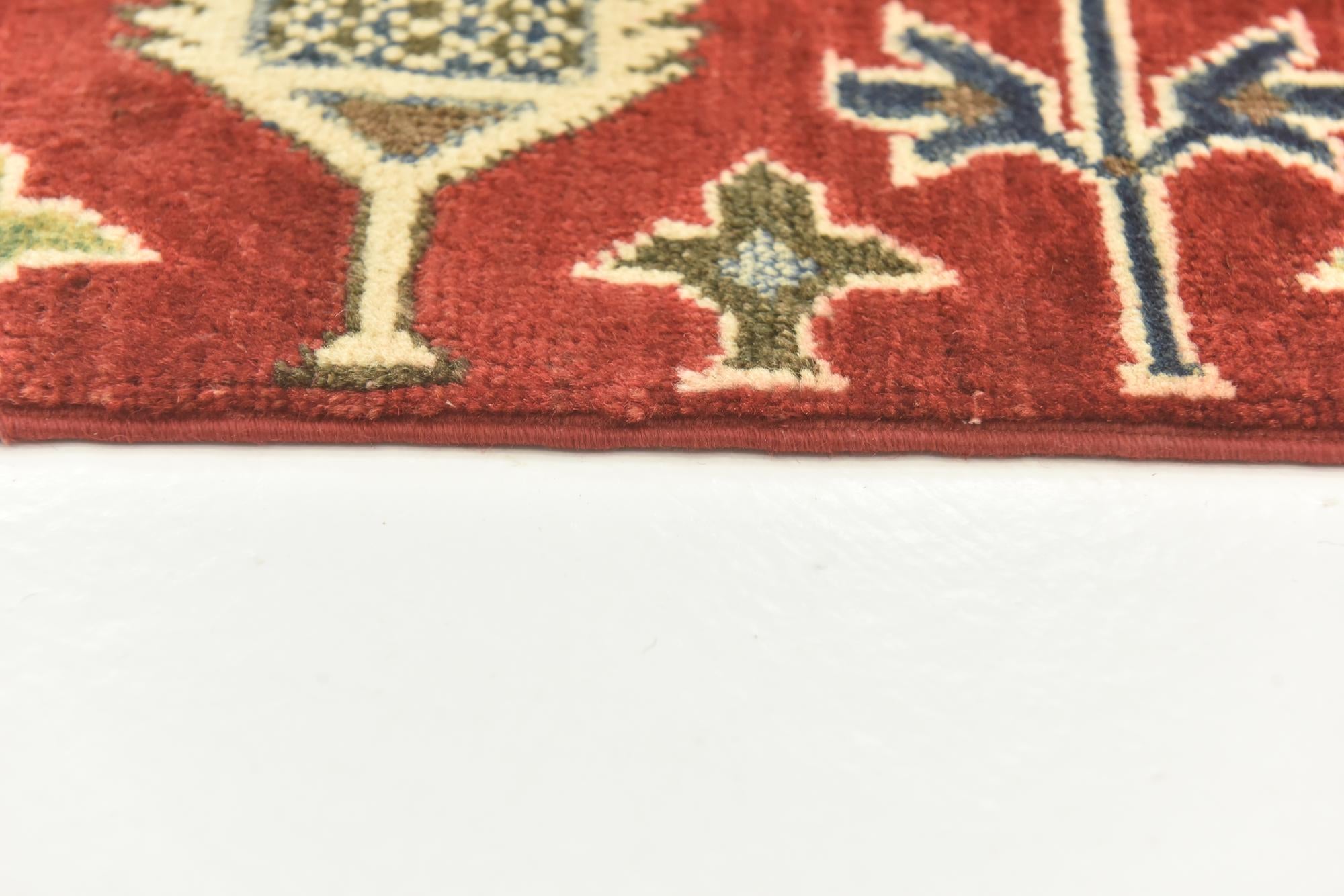 6' 7 x 9' 7 Hand Knotted Kazak Rug