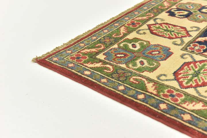 5' 7 x 7' 8 Hand Knotted Kazak Rug
